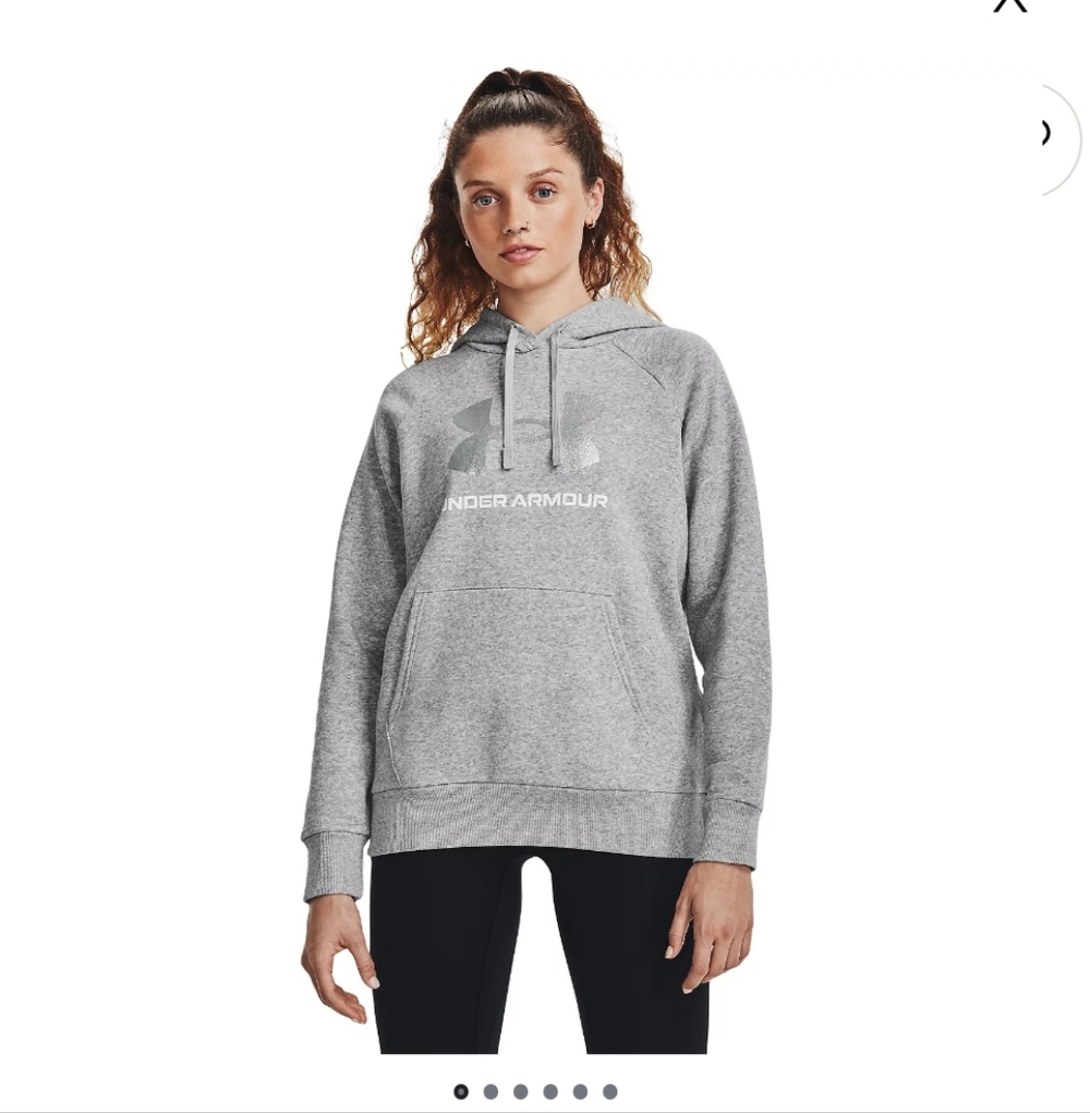 Under Armour Women's Heather Gray Hoodie